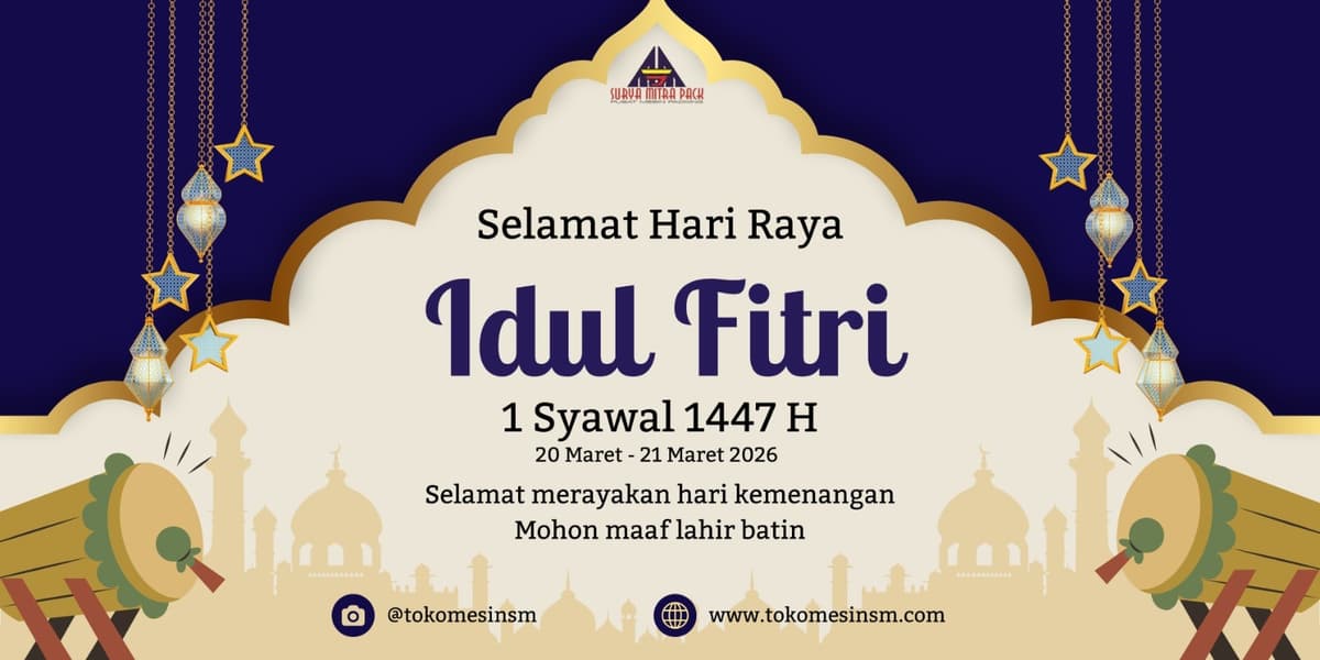 Idul Fitri - Toko Mesin SM