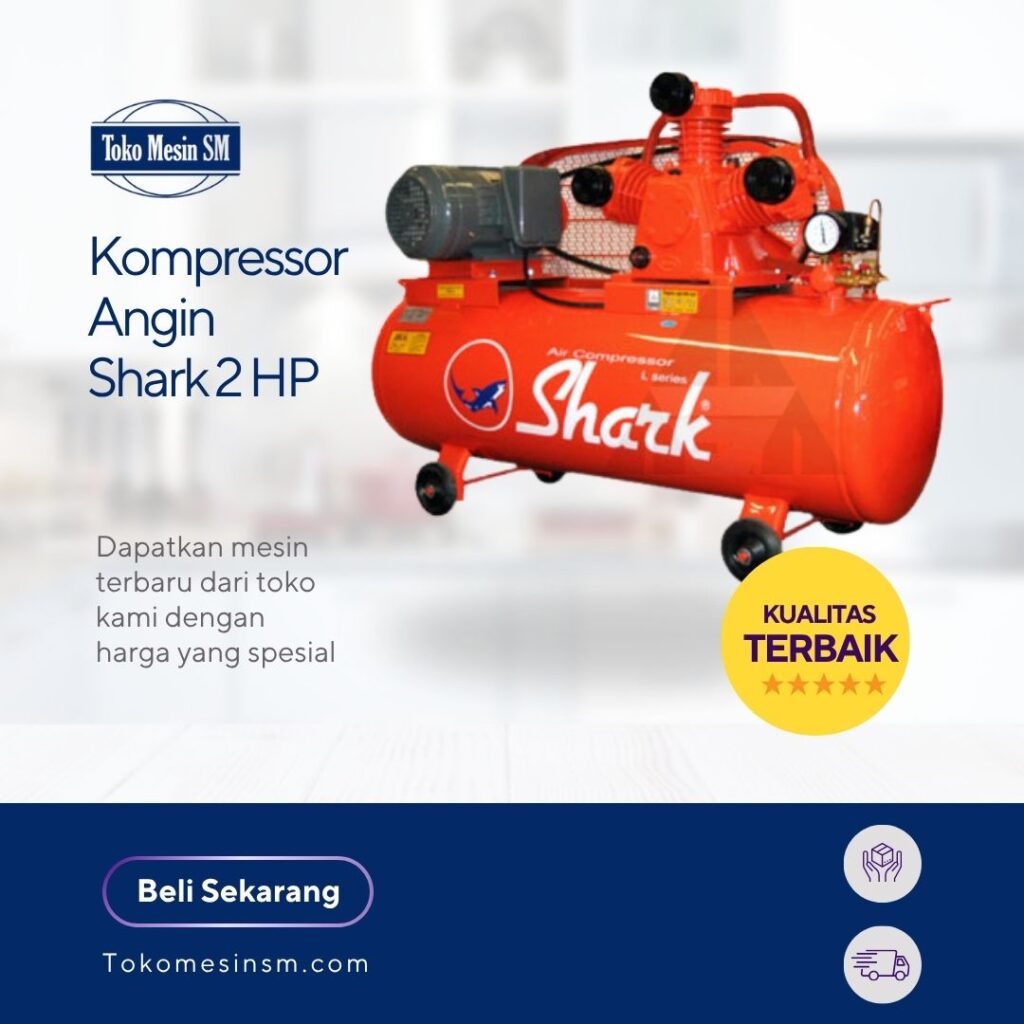 Kompressor Angin Shark 2 HP